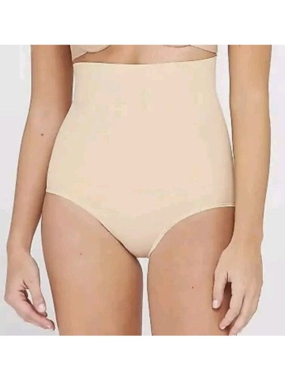 Assets High Waist Panty Shaper, No Muffin Top Color Nude NWT Size XL